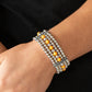 Gloss Over the Details - orange bracelet