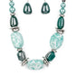In Good Glazes - Blue necklace Blockbusters