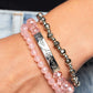 Pray Always pink bracelet