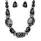 In Good Glazes - Black necklace blockbusters