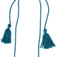 Between You and MACRAME - blue -  necklace