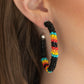 Bodaciously Beaded - Black earrings