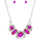 Futuristic Fashionista - Pink ♥ Necklace