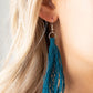 Between You and MACRAME - blue -  necklace