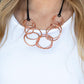 Spiraling Out of COUTURE - Copper necklace
