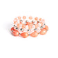 Beachside Brunch - Orange bracelet