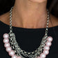 One-Way WALL STREET - Pink necklace-Vintage