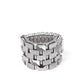 Checkered Couture - Silver ring (convention 21’)
