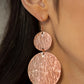 Status Cymbal copper earring