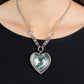 Necklace ~ Heart Full of Fabulous - Blue