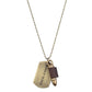 Necklace ~ Proud Patriot - Brass(vintage)