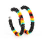 Bodaciously Beaded - Black earrings