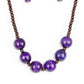 Oh My Miami - Purple - Necklace vintage