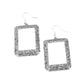 World FRAME-ous - Silver earrings
